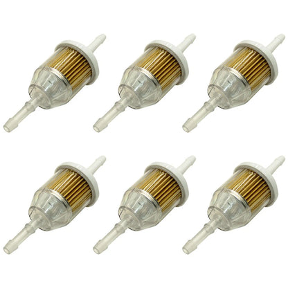 6 Fuel Filters for Kawasaki (Fits 49019-0707)