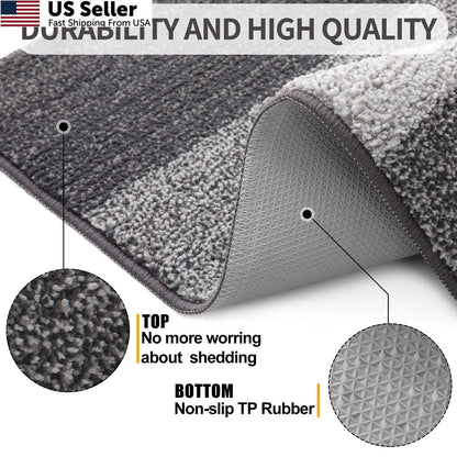 30x17 Non-Slip Absorbent Door Mat for Indoor Outdoor Use