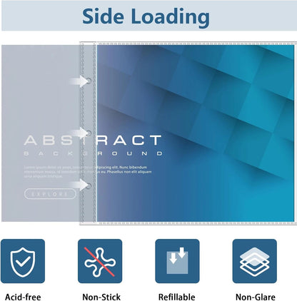 Set of 50 Page Protectors for Legal Size Paper (chmk 0010)