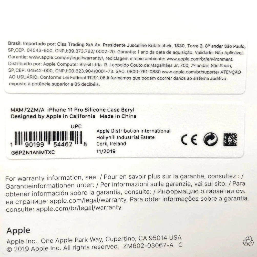 Apple Silicone Case for iPhone 11 Pro (2019)
