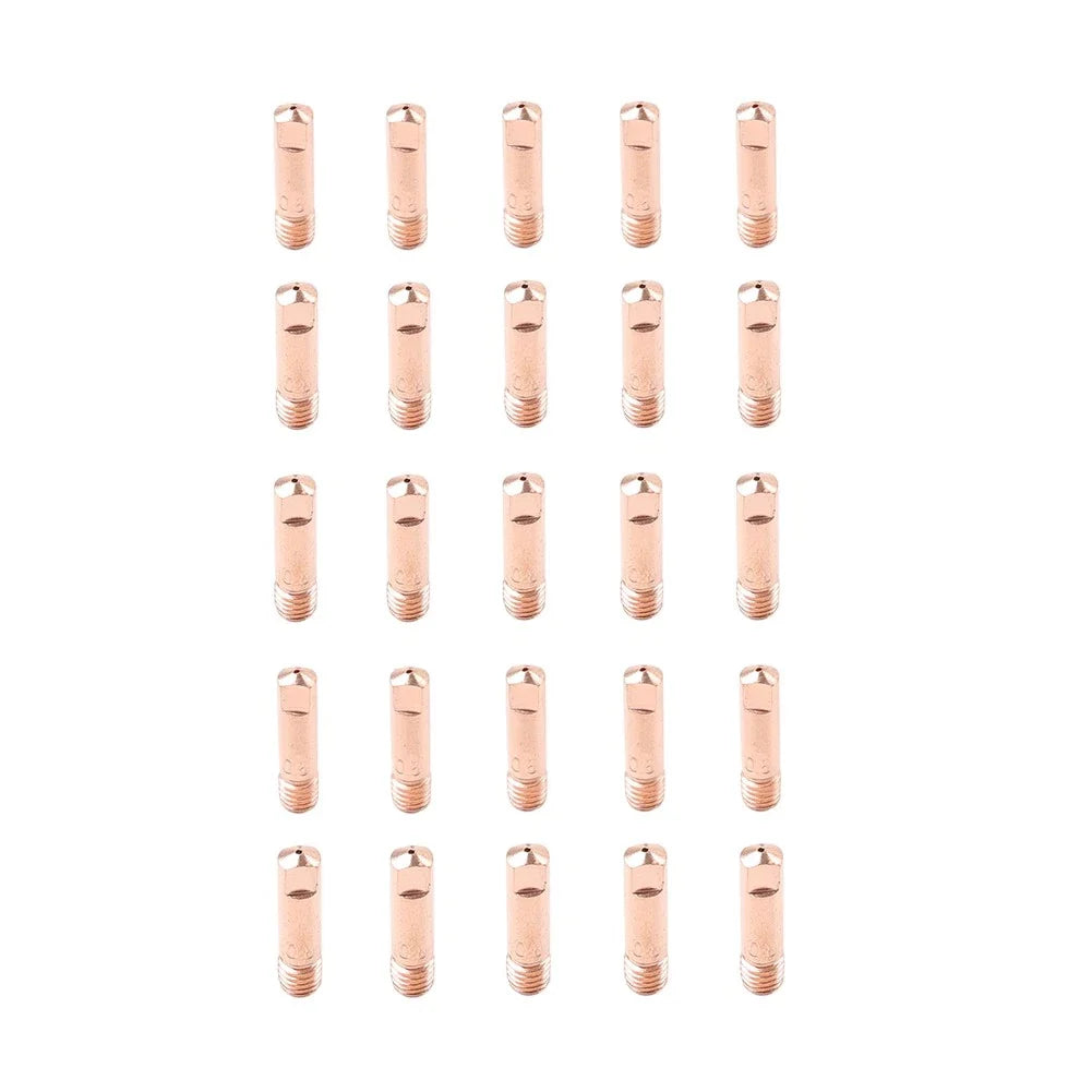 25pcs Contact Tip 11-30/11-35 (.030"/.035") for MIG Guns 100L Mini