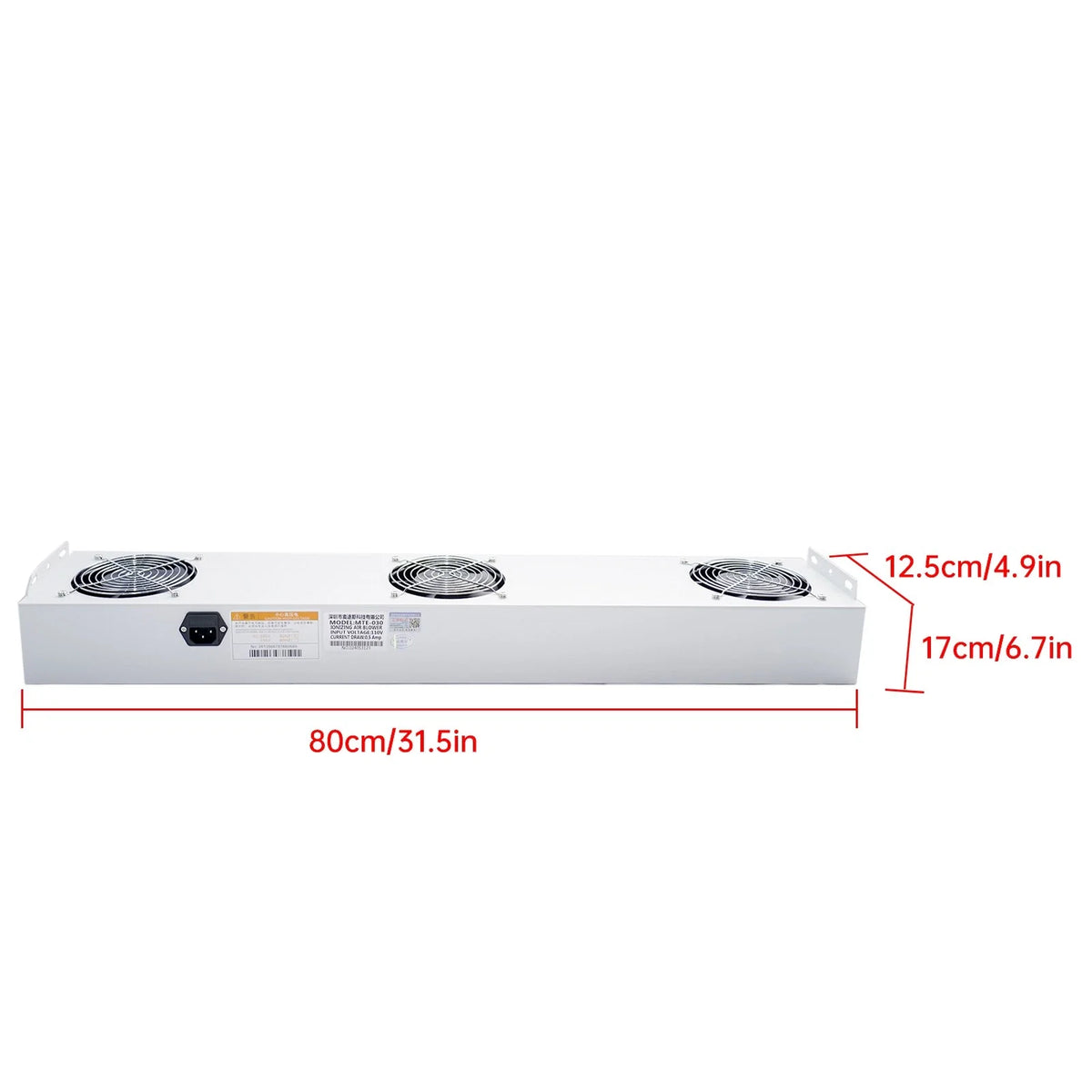 Static Eliminator Ionizing Air Blower for Printing (360° Flexible Angle)