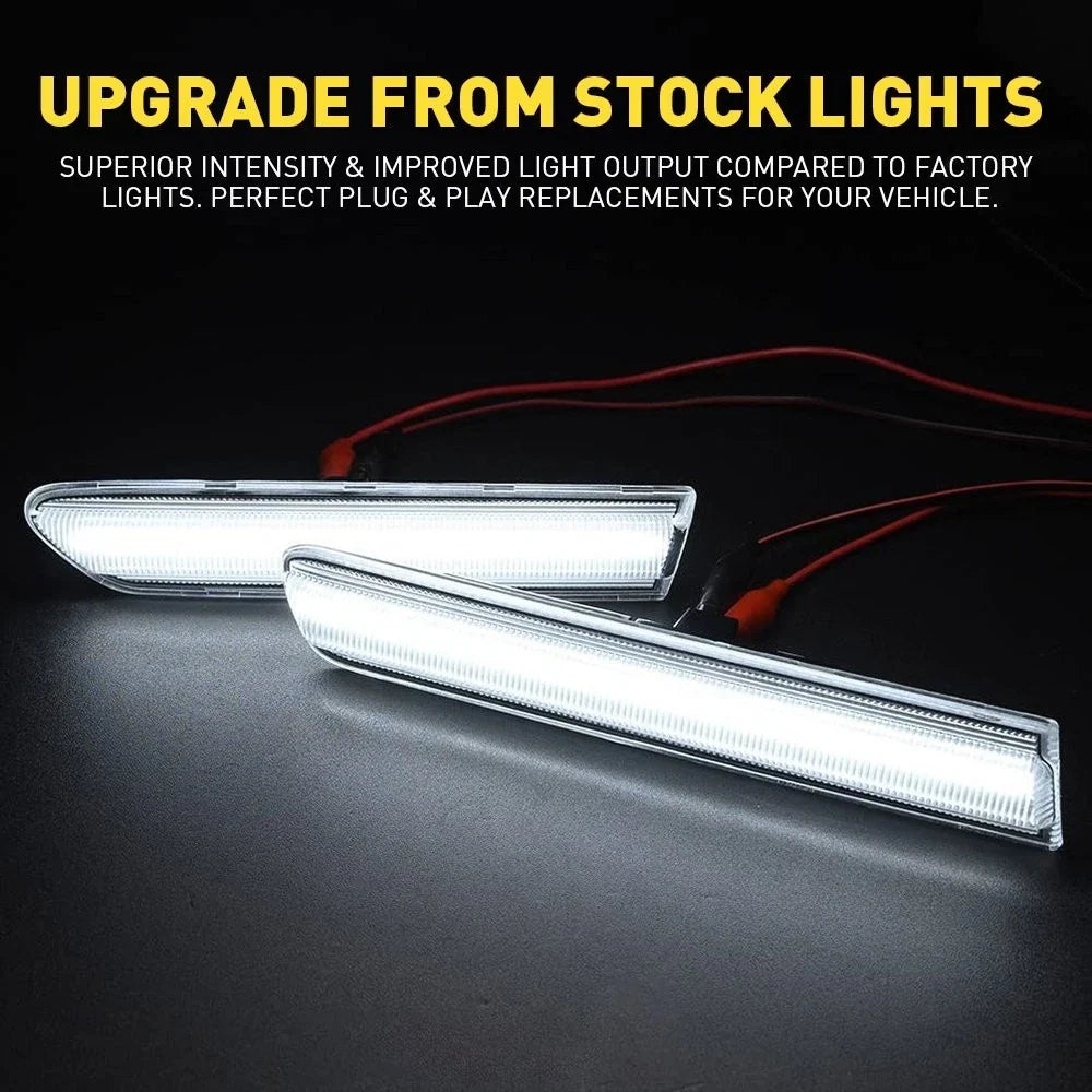 4X AUXITO LED Side Signal Lights for Acura TL (2004–2008)