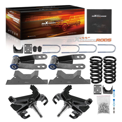 6" Front 8" Rear Lowering Kit for Chevrolet C10 GMC C15 2WD (1973–1987)
