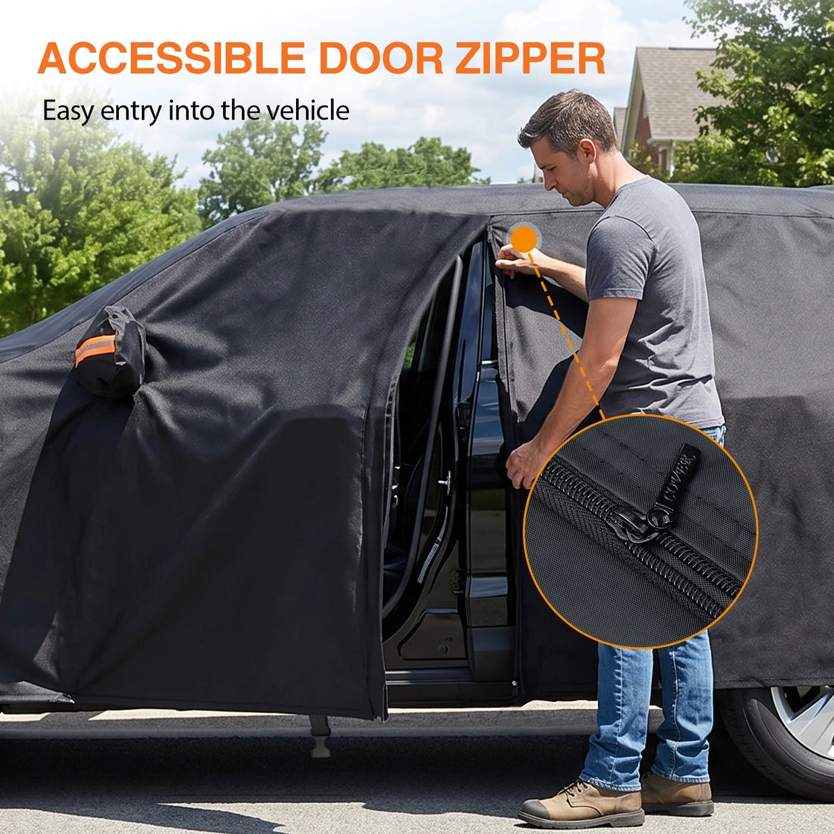 Full SUV Car Cover for Jeep Compass Renegade (NEV A52-74-Y-M)