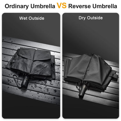 62 Inch Windproof Double Canopy Golf Umbrella