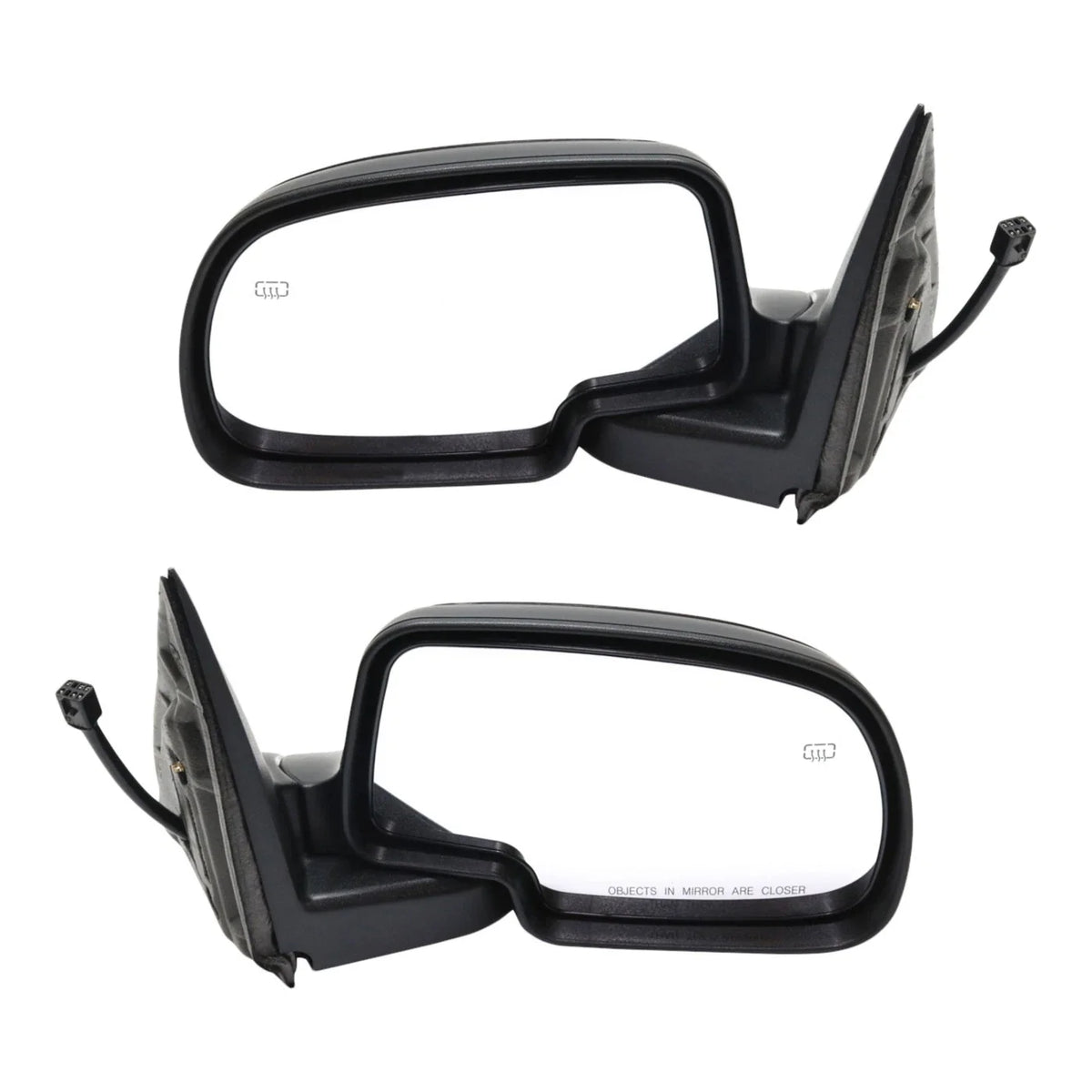 Power Heated Side View Mirrors Pair for Chevy GMC (2000–2002)