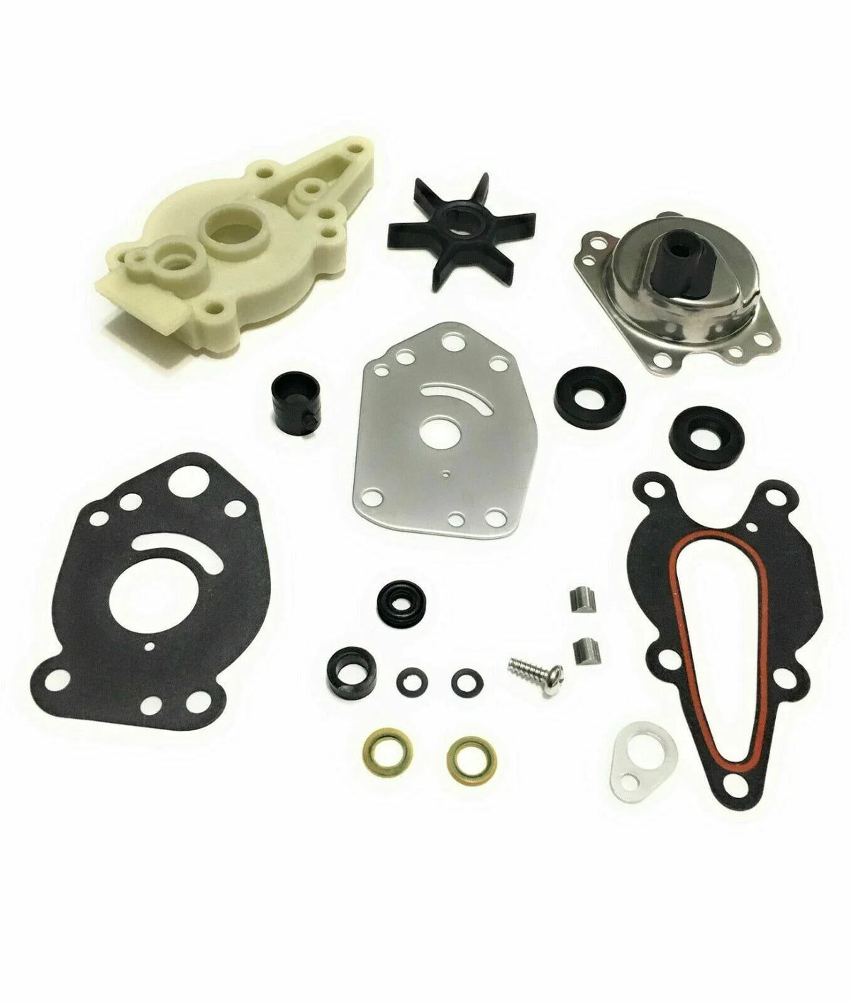 Water Pump Impeller Repair Kit for Mariner Mercury Force (6-15 HP) 46-42089A5