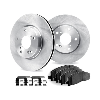 Brake Rotor Set Front for BMW 640i xDrive (2014–2018) ALX-PAU-DF-6512-31060-CLA16