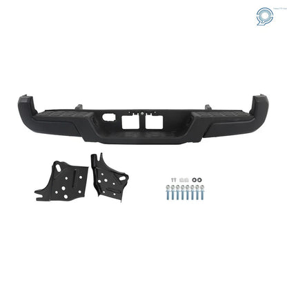 Steel Rear Bumper for Toyota Tacoma (2016–2023) Powdercoated Black