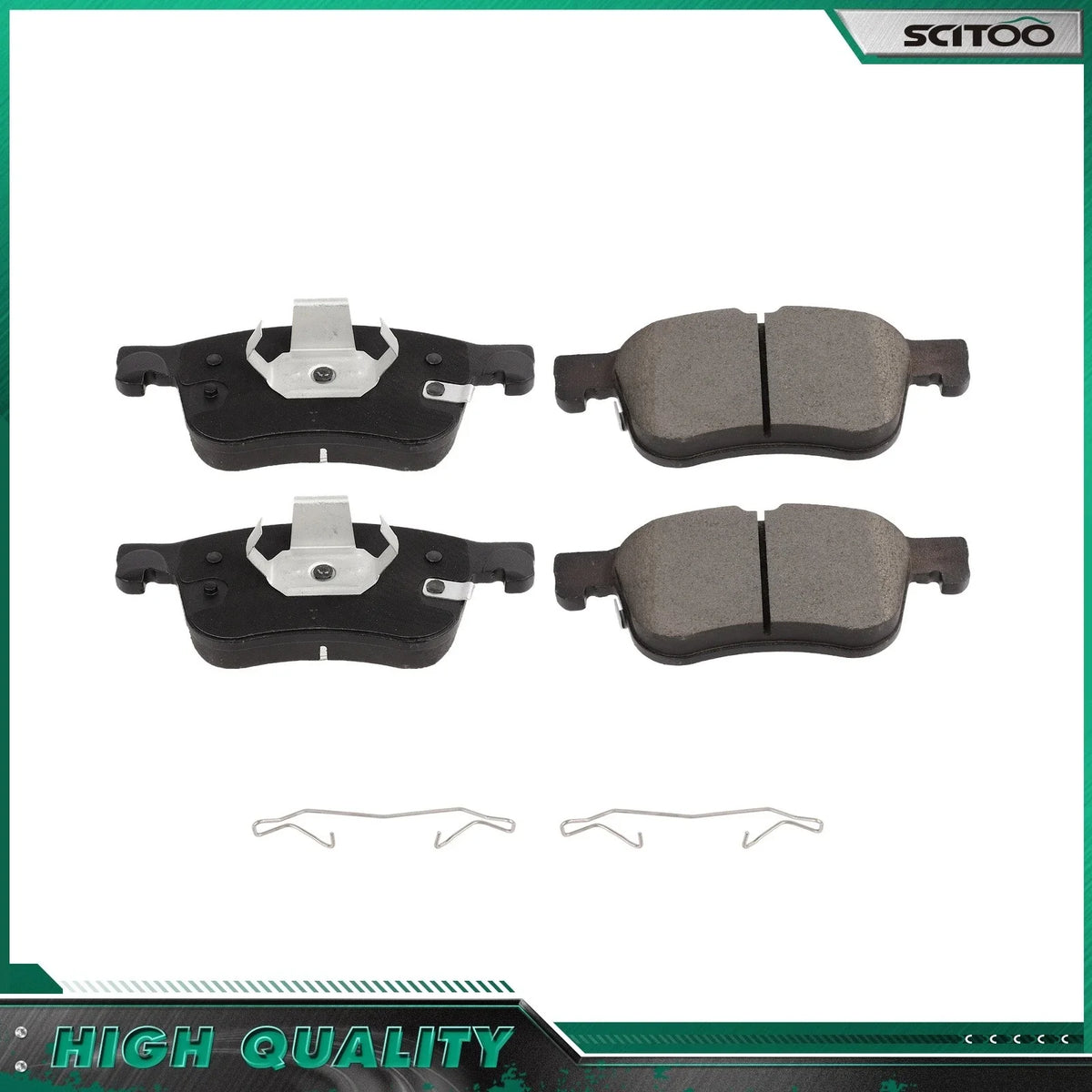 Front Ceramic Brake Pad Set for Ford Escape (2020–2024), Lincoln Corsair (2025)