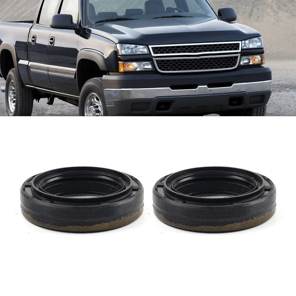 Front Axle Shaft Differential Seal Pair for GMC Hummer H2 Chevrolet