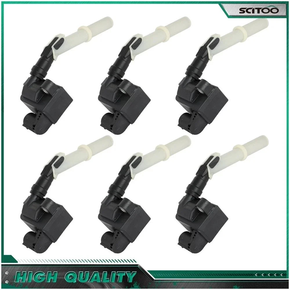 6X Ignition Coil for Mercedes-Benz C300 C350 E350 ML350 (2008–2015)