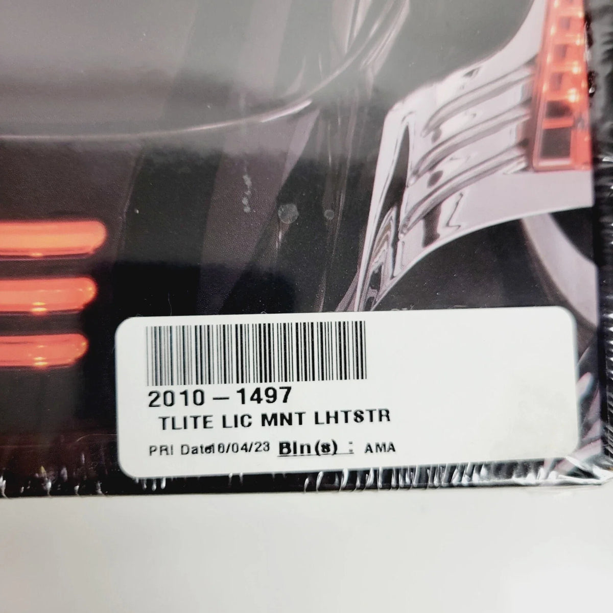 Ciro Taillight/License Plate Holder for Harley (Chrome, Smoke Lens) 40353