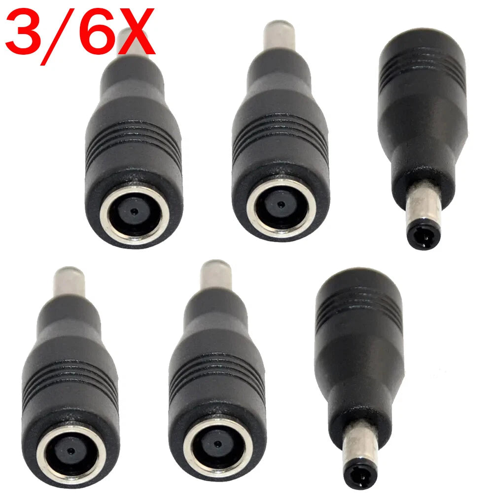 3X DC 7.4 x 5.0mm to 5.5 x 2.5mm Power Adapter Plug Converter