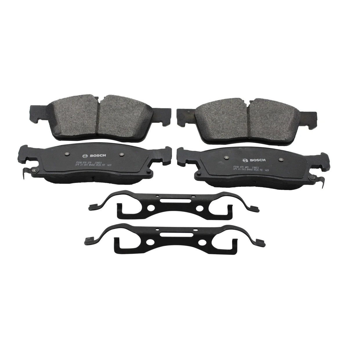 DuraGo Front Rotors & Bosch QuietCast Brake Pads Kit for Durango (2011–2023)