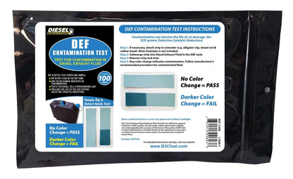 Pack of 100 Diesel Exhaust Fluid Contamination Test Strips