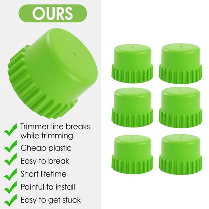 6 Pack Trimmer Bump Knob SB00L00 for Greenworks Cordless Trimmers (80V, 40V)