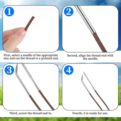 5Pcs Baseball Lacing Needles for Glove Repair