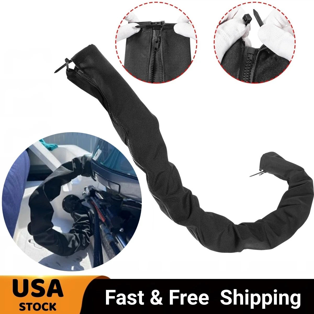 48" Marine Cable-Hose Rigging Protector Cover ZRS-1-DP