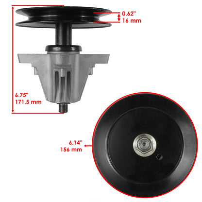 2 Spindle Assembly for MTD Rzt42 Ezt-L42 Rzt-S42 (918-04822B 918-04950 918-04889)