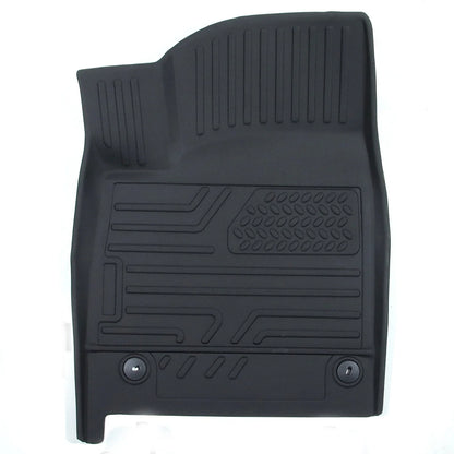 Set of 3 TPE Rubber All Weather Floor Mats for Kia EV6 (2022–2025)