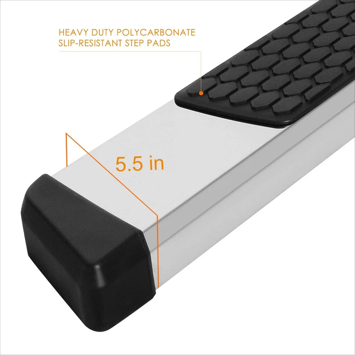 Set of 2 Honeycomb Step Running Boards for Ford F150-F350 Super Crew Cab (2015–2024)