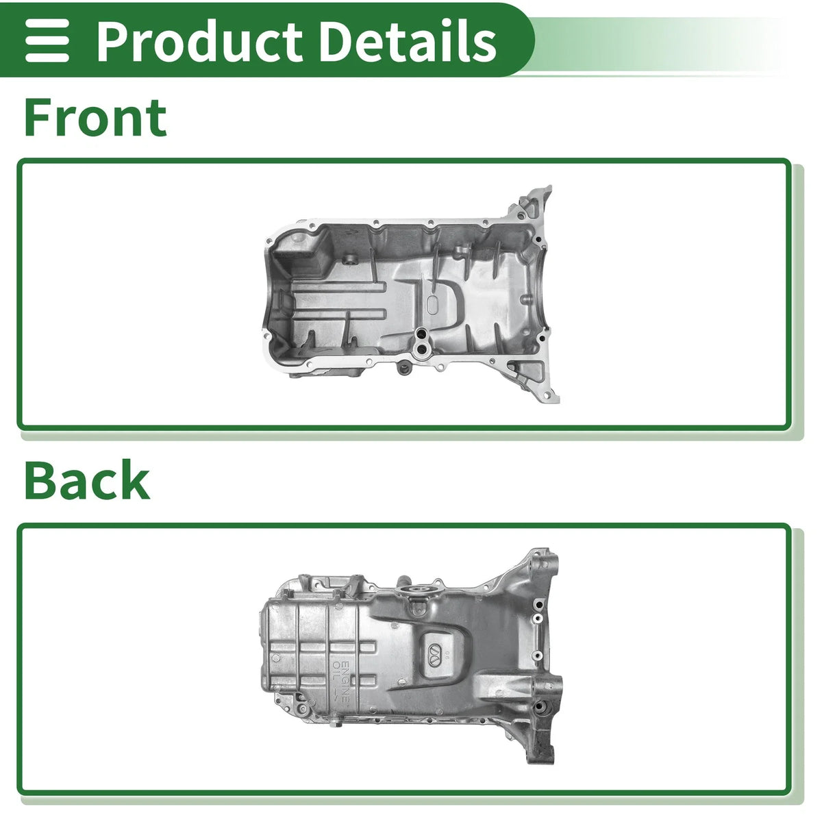 Engine Oil Pan No. 11200RMEA50 for Honda Fit L4 1.5L (2007–2020)