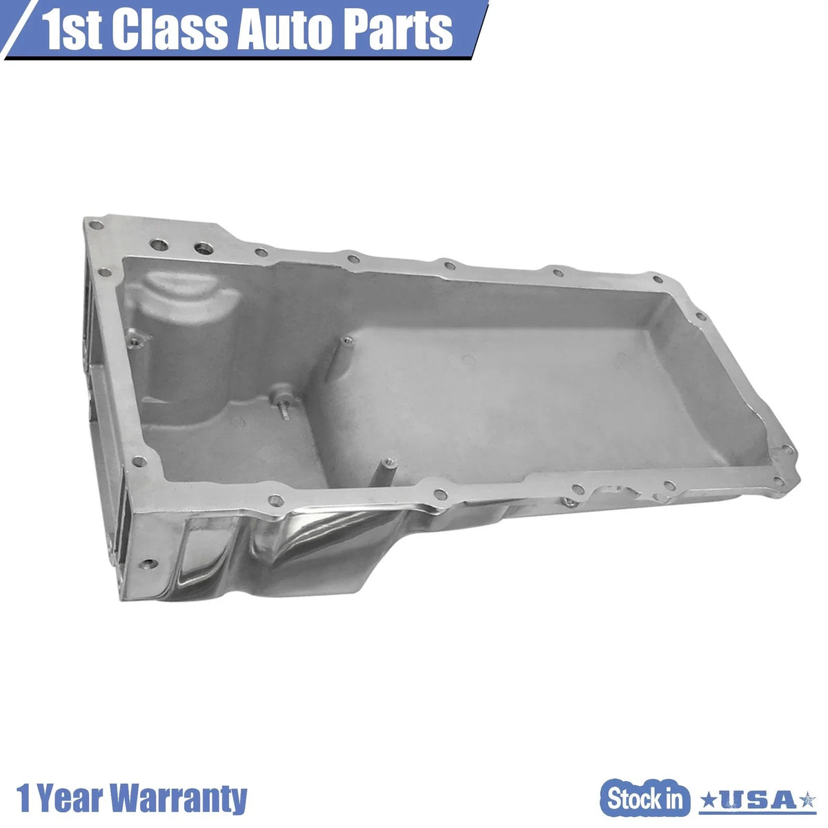 Polished LS Swap Retrofit Oil Sump Conversion Kit for A-Body Chevelle (1964–1972)