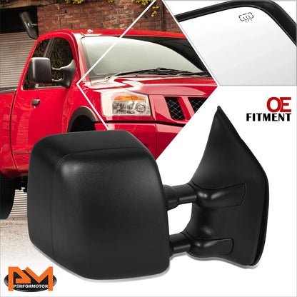 Power Heated Memory Dual Arm Side Mirror Right for Nissan Titan (2008–2015)