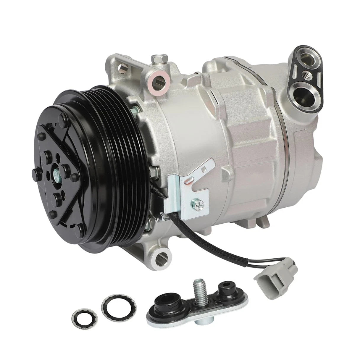 A/C Compressor with Clutch for Ram ProMaster 1500 2500 3500 (2014–2022) 17977537, CO29232C, 198396, 68149886AB