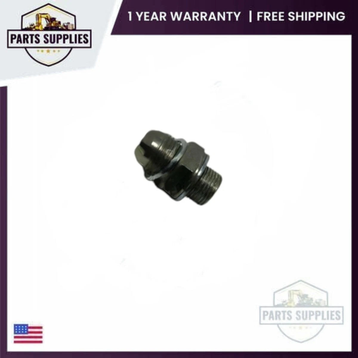 NI923 Hydraulic Adapter Nipple for Articulated Crane (08-06 MJ-MP)