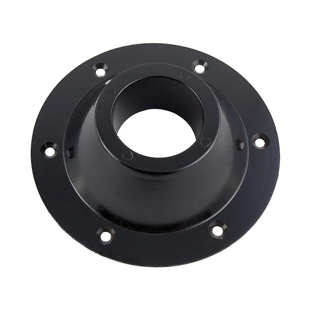 27.5" Black Flush Mount Pedestal Table Leg Kit for RV Camper Trailer Boat