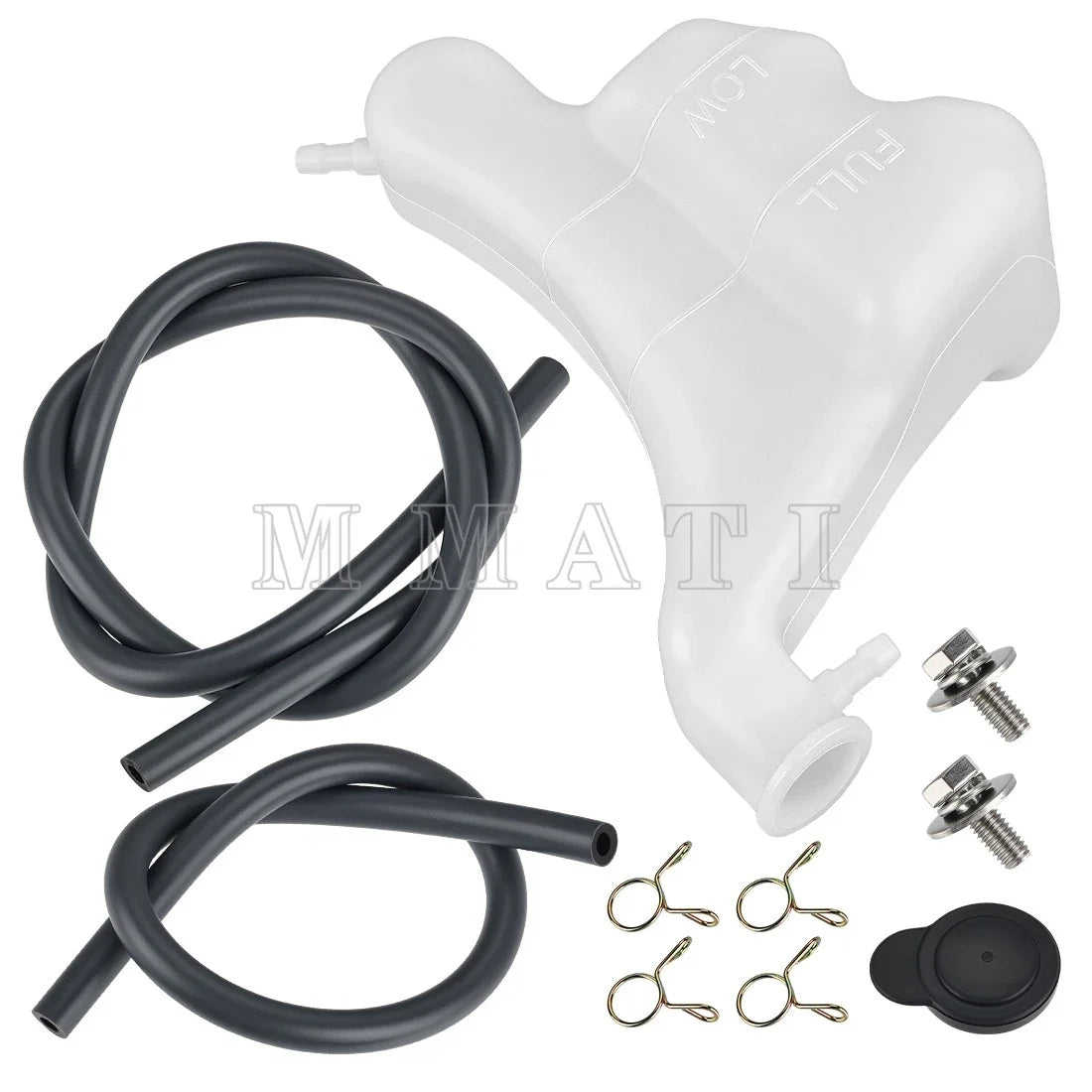 Overflow Coolant Recovery Tank w/ Cap Hose for Yamaha Raptor 700/700R (2006–2024)