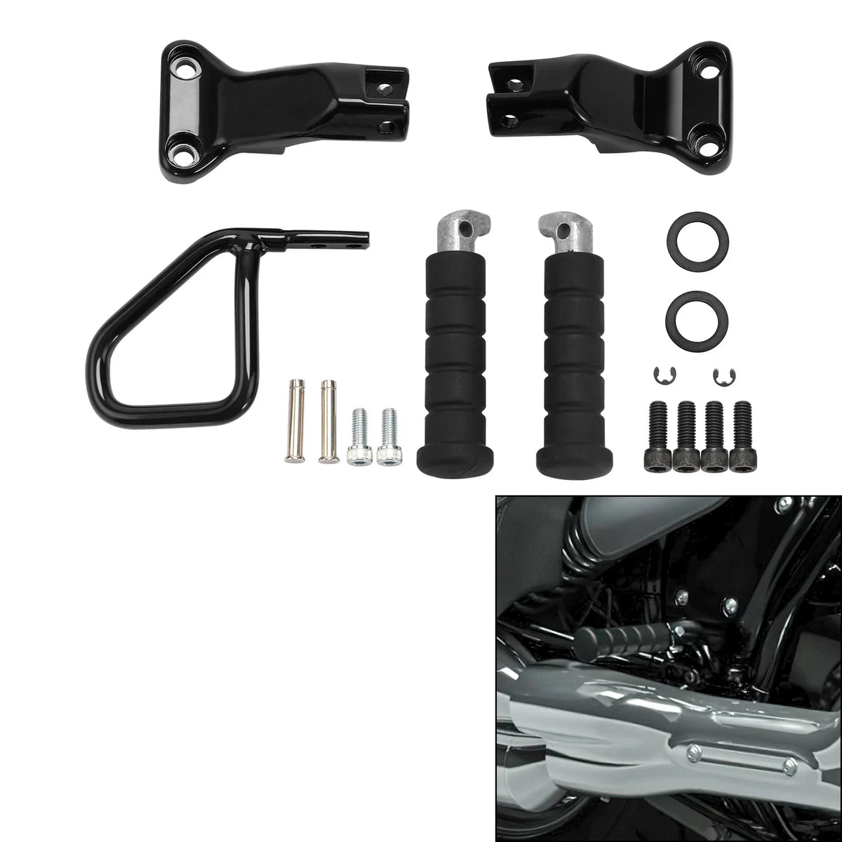 Passenger Support Footpegs Bracket for Indian Chief Bobber (2022–2025)