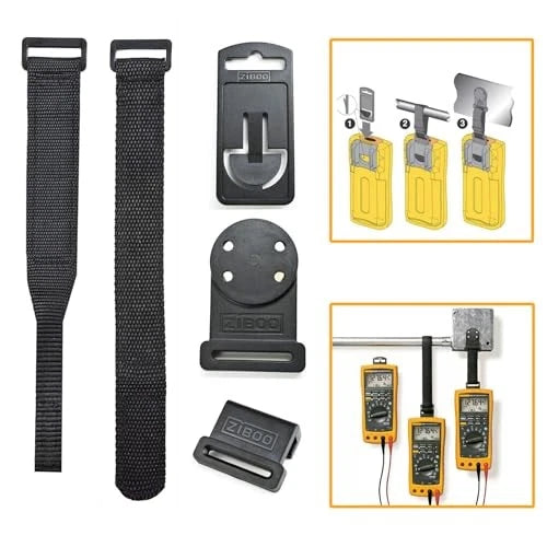 Hanging Kit for Multimeter (2 cm x 10 x 2 cm) - Black