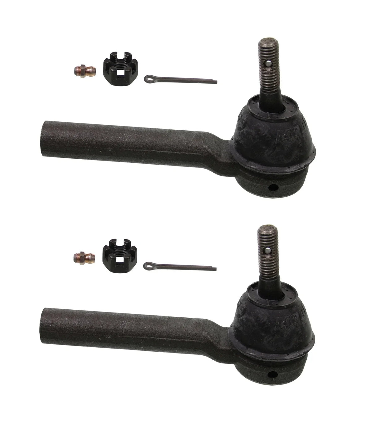 Set of 2 Rear Outer Steering Tie Rod Ends for Silverado 1500, Sierra 1500