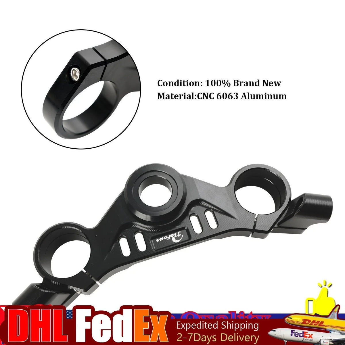 Lowering Triple Tree Front Upper Top Clamp for Aprilia RS 660 (2021–2025) #2