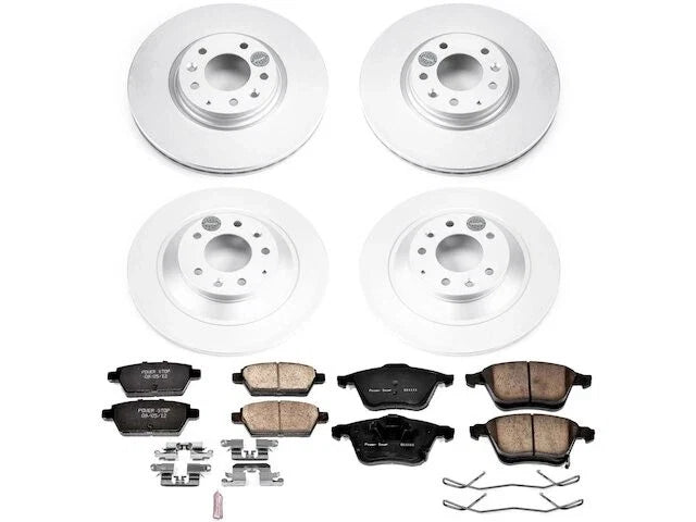 Front and Rear Brake Pad and Rotor Kit for Mazda 6 Mazdaspeed (2006–2007) SF653JF