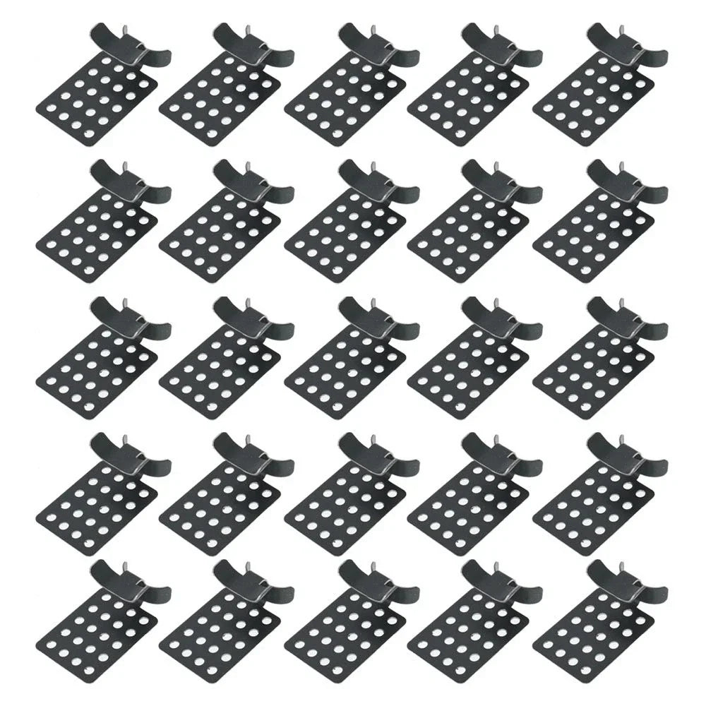 25 Pc Aluminum Roof Clips for Securing Heat Tape (Ice Dam Protection)