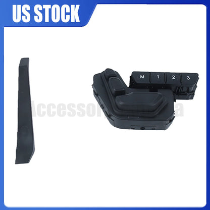 Seat Control Switch for Mercedes E350 E63 AMG C250 C350 E400 (2010–2016) - 2128700458, A2128700458, 2128700610, A2128700610, 2129059600