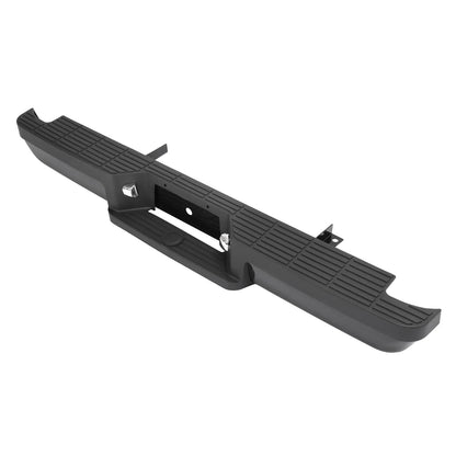 Chrome/Black Rear Step Bumper Face Bar Pad for Ford Ranger (1993–2011)