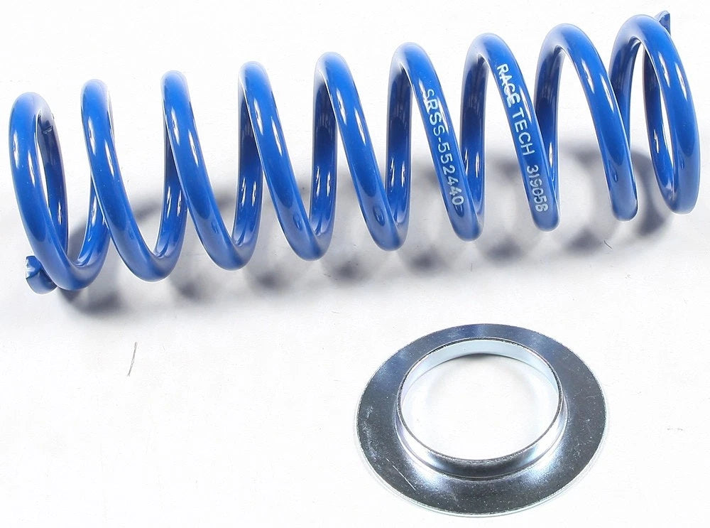 Race Tech Shock Spring 7.6kg for Honda CRF150R, Kawi KX85, KX100, Yam YZ85 (SRSP552476)