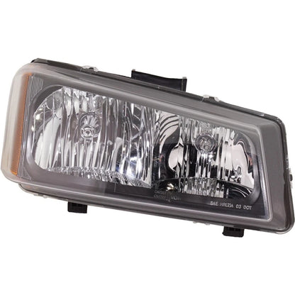 Passenger Side Headlight for Chevy Silverado 3500 (2003–2006) CLX-M1-334-1124R-AS-CL360A6, GM2503224