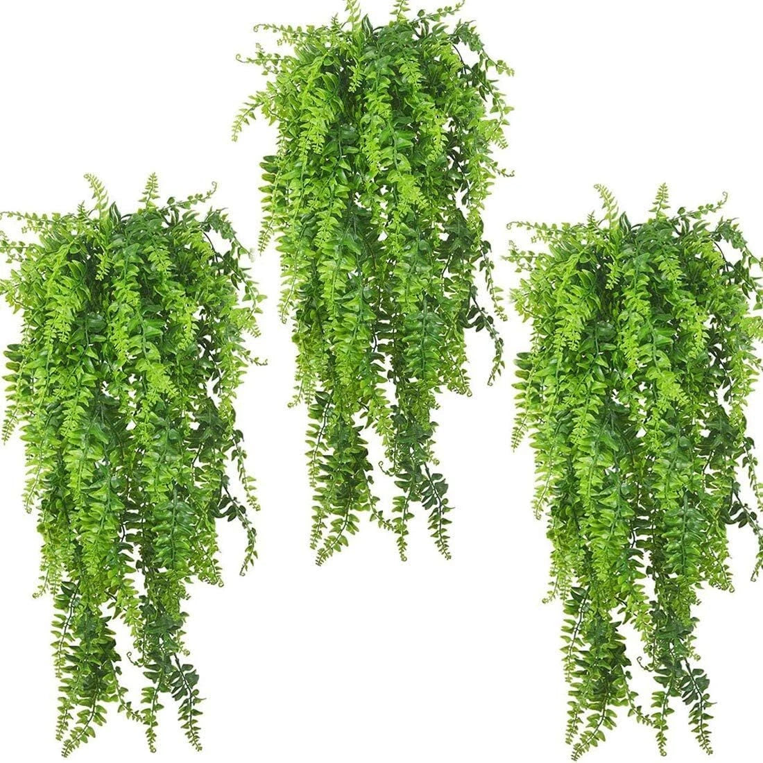 Set of 4 Hanging Fake Vines for Boston Terrarium Plants