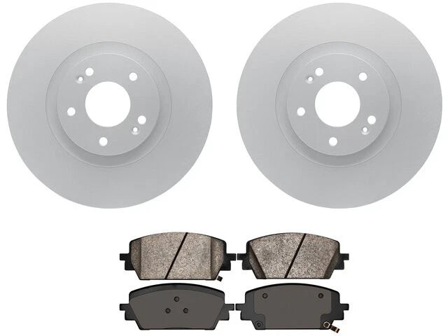 Brake Pad and Rotor Kit for Hyundai Santa Fe (46312GVDT)