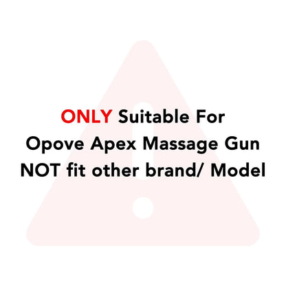 Set of 4 Massage Attachment Heads for Apex Massage Attachment