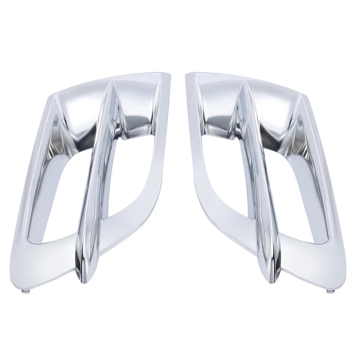 Set of 2 ABS Side Fairing Accent Grilles for Honda Goldwing GL1800 (2001–2011) Chrome