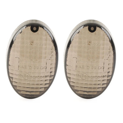 2X Turn Signal Light Lens for Kawasaki EX250R Ninja 250R Vulcan S 650 KLX250