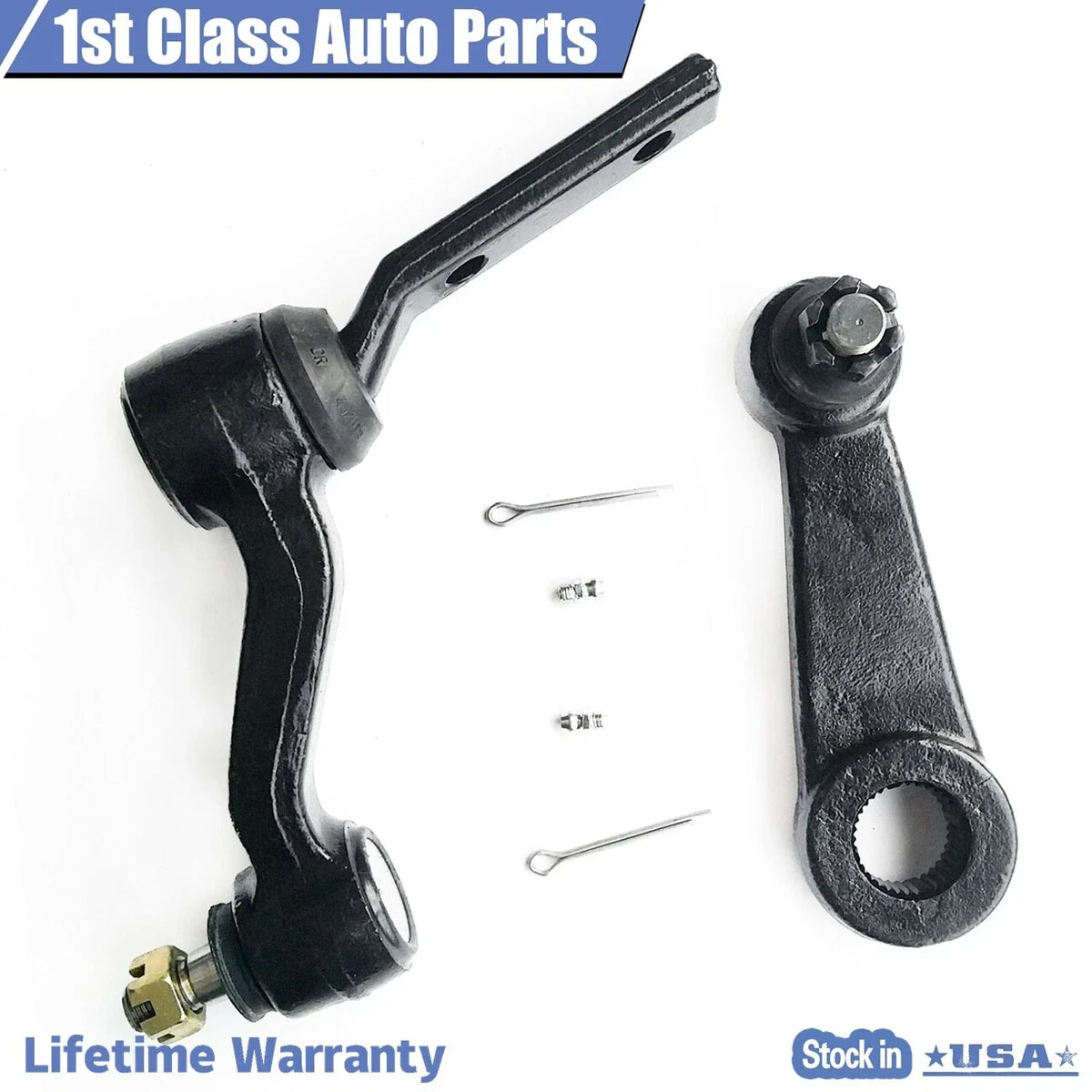 Front Idler and Pitman Arm Set for Chevrolet Blazer S10 GMC Jimmy (1983–2005)